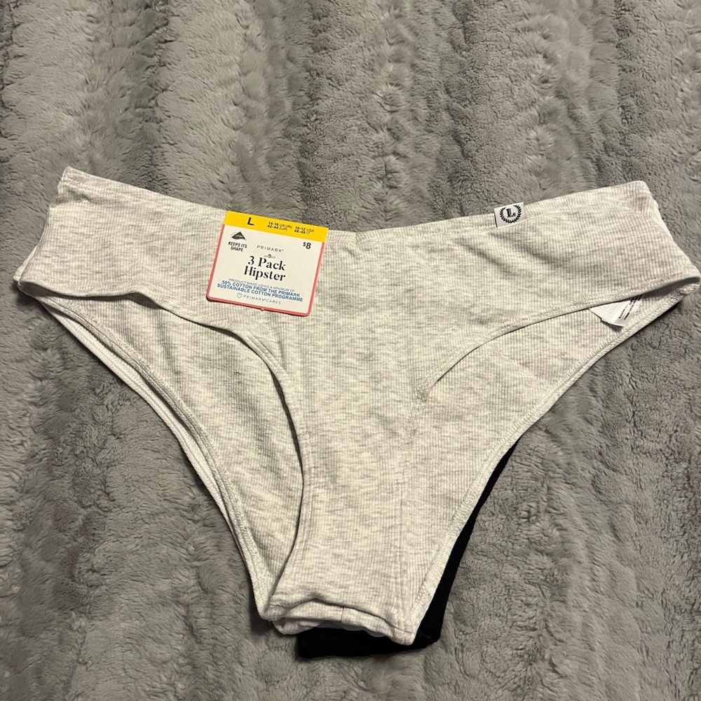Primark 3-Pack Girls Hipster Underwear